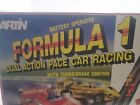 Artin Formula 1 Dual Action Pace Car Racing Slot Car Set Battery Operated