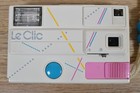 Untested - Vtg 80 s-90 s Le Clic Disc Camera Retro Whitie With Original Bag