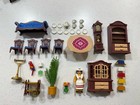 99  Complete  Vintage Playmobil Victorian Mansion Dining Living Room Set  5316