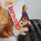 Warner Bros Gremlins Gizmo Plush Brown White Mogwai Stuffed Animal Toy Nwt