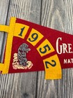 Vintage 1952 Great Smoky Mountains National Park Felt Pennant