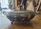 Vintage Reed   Barton 1122 - Footed Dish   Dimensions 9  X 4-1 2  Monogrammed 