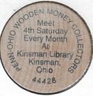 Ogdensburg Harbor New York Lighthouse  Penn-ohio Collectors  Wooden Nickel