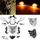 Fit For Yamaha Fz1n 2006-2015 Motorcycle Headlight Set Head Light Assembly Kit