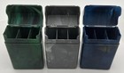 Vintage German Efka Cigarette Tobacco Marbleized Plastic Containers Holders