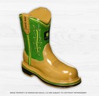 Officially Licensed John Deere Polyresin Cowboy Boot Savings  piggy  Coin Bank
