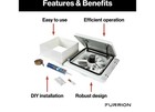 Lippert 2023042193 Furrion Rv Roof Vent Fan W  Lid Install Kit  14  White
