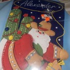Bucilla Western Santa Felt Christmas Stocking Kit  83009  - Vintage -new -rare