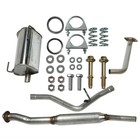 Fit 2012-2016 Subaru Impreza 2 0l Sedan Resonator Assembly Muffler Exhaust Kit