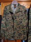 Usmc Marpat Uniform Woodland Combat Shirt   Pants In Size Medium Regular Used Mr