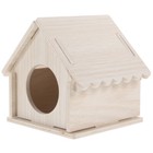 Natural Blank Guinea Pig Cage Hamster House Dwarf Hamster Toys Guinea Pig Tunnel
