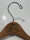 Rare Vintage Helmsley Hotels Nyc New York Mcm Hollywood Regency Wooden Hanger