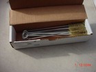 12 Tube And Pipe Brush  1 2  Dia 8  Length Brass Galvanized Stem Tanis 05067-g