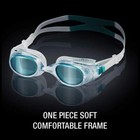 Speedo Smoke Ice Safety Goggles Uv Protection Anti-fog Soft Frame Adjustable