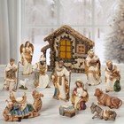 2025 New Signature Nativity Set  14-piece - Christmas Indoor Decor