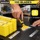 4 Inch Scraper Blades 100 Pcs Replacement Razor Scraper Blade