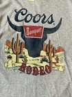 New Vintage-retro Style Coors Banquet Rodeo Men Size Medium 90s Cowboy T-shirt