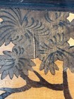 Vintage Inlaid Wood Marquetry Wall Panel Indian Village Life 