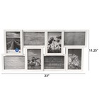 4x6 Picture Frame     White Gallery 8 Photo Linear Program Wall Photo Frame