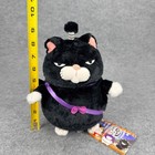 Amuse Higemanjyu Kuromame Samurai Cat Plush 9    Black Aqi Japan W  Tag 2021