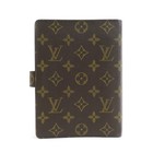 Louis Vuitton Monogram Agenda Mm Day Planner Cover R20105 Brown Near Mint - Fast