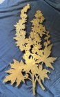 Mid Century 1964 Century Vintage Syroco Flower Wall Plaque