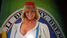 Beer Print st  Pauli Girl 1983 Germany Pinup Girl Vintage Advertising Poster Nos