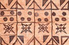 Large Vintage Polynesian Tapa Bark Cloth Pacific Islands Oceania  57  X 54 