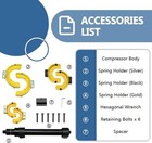 Juego De Compresores De Resortes Macpherson Kit De Compresores De Resortes neuvo