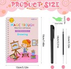 4 Pc Reusable Grooved Writing Books For Kids  Magic Copy Books reusable Handl