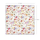 Men s Floral Pocket Square Handkerchief 100  Silk Wedding Party Accessories Gift