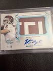 Baker Mayfield Game Used Worn Jersey Autographed Signed Rc Auto Leaf  25 Psa 9
