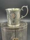 Sterling Silver Original Cased Baptismal Mug 