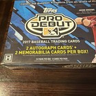 2017 Topps Pro Debut Baseball Hobby Box Factory Sealed