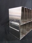 Usa Scientific Stainless Steel 12-section Multi Well Plate Upright Freezer Rack