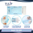 200 2 25  X 4  Self-sealing Sterilization Pouches Autoclave Dental Medical Tulip