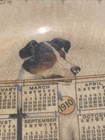 1910 Calander Plate Charles Mowry Kimball Ohio 7 5   