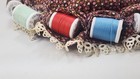 Vtg Sewing Lot Thread Spools Coats And Clark Kresge Co  13 Spools Cushion 300yds