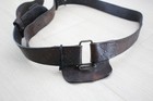 Wwii Imperial Japanese Army Officer Field Sword Belt Brown Leather Gunto  L19