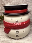 Yankee Candle Snowman Luminary Tealight Holder Sparkling Cinnamon New In Box 