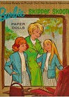 Vintage Uncut 1966 Barbie  Skipper  skooter Paper Dolls rare  1 Top Reproduction