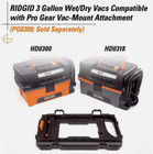 Ridgid 3 Gallon 5 0 Peak Hp Nxt Shop Vac Wet Dry Vacuum With Fine Dust Filter
