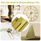 1 4 X 4 C360 Brass Flat Bar 12 Long Solid  25 Plate Mill Stock H02