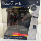 Doctor Who  Second Doctor And Black Tardis - The War Games Action Figure Set Nib