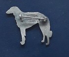 Borzoi Kenart Metal Dog Brooch Russian Wolfhound