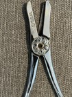 Cb51c  Vintage Wiss Fh4 Flower Shears 6 5  Chrome Florist Scissors Newark Nj Usa