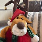 Dan Dee Animated Christmas Plush Reindeer Musical Jingle Bell Rock Works Video