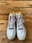 Vintage 90 s Converse Nba Hi-top Basketball Shoes  Lakers Sz Uk 10 5 Us 11