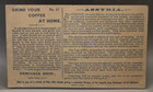 Arbuckle Coffee Assyria Trade Card  17 1893 Nations Series