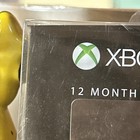 Day One Xbox Live 12 Month Gold Card Commemerative Metal Card  Used